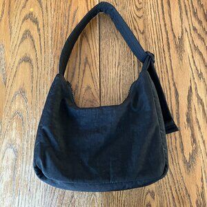 Baggu Black Mini Nylon Shoulder Bag